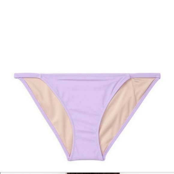 VICTORIA'S SECRET wisteria lilac purple Menton Itsy swim bikini bottom - Picture 3 of 3